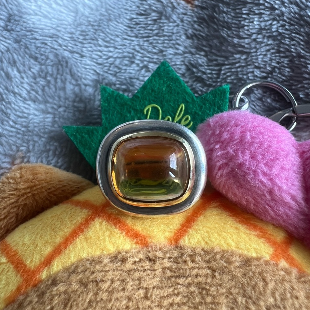 Tiffany citrine ring